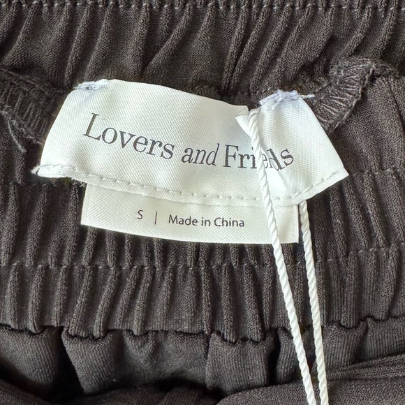 LOVERS & FRIENDS JOGGERS BLACK SIZE SMALL - Picture 7 of 9